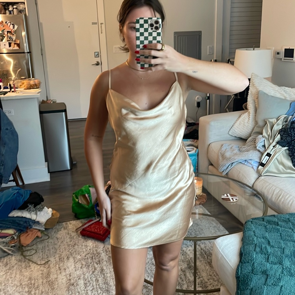 Princess polly satin dress